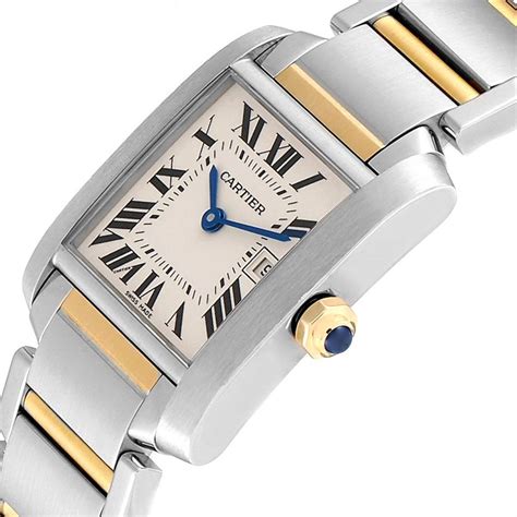 cartier french tank.|cartier ladies tank francaise.